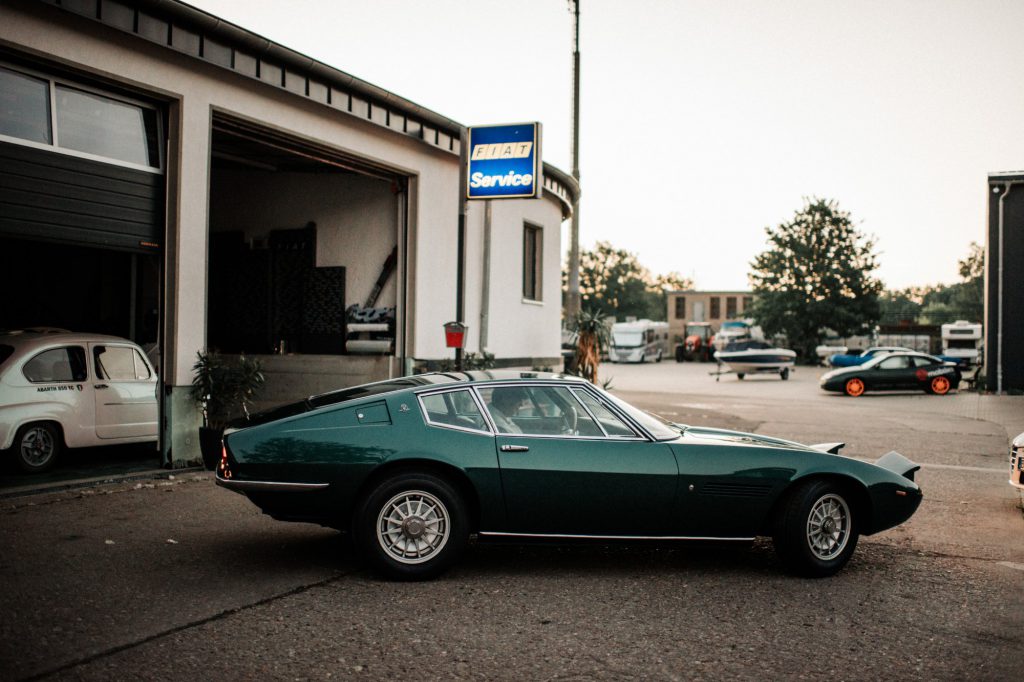 Oldtimer Werkstatt in Berlin Köpenick Cöpmobiles spezialisiert auf Maserati Ghibli Fiat Lancia